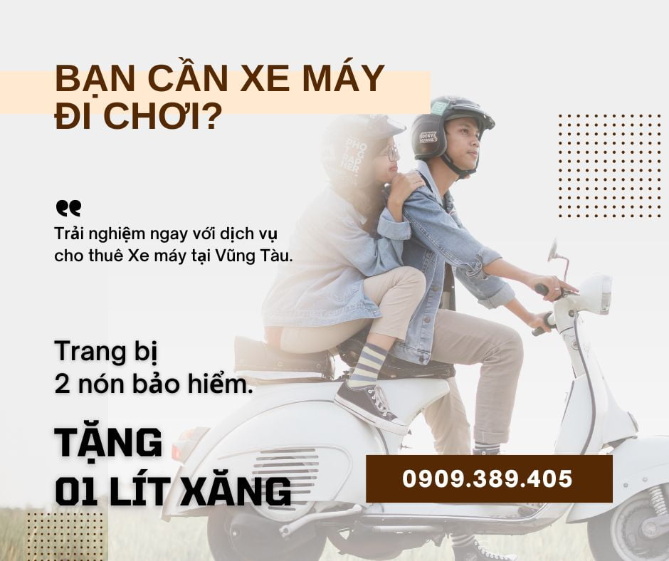 Banner Thue Xe May Vung Tau